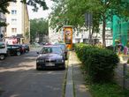 Die Parksituation auf und an der Lessingstraße vor der Aufwertung durch die Soziale Stadt